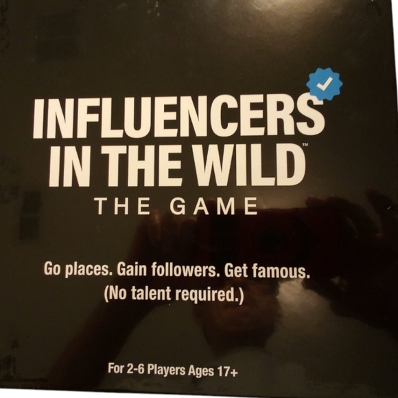 Influencers in the Wild Board Game - Ages 17 & up, Family Fun Night 2-6 Players. - Picture 1 of 7